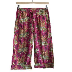 Print Fresh Bagheera Pajama Pants XXS Tobacco Hot Pink Organic Cotton